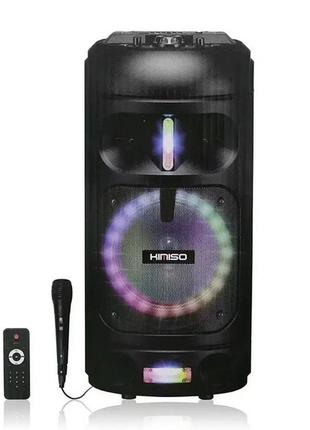 Портативна bluetooth колонка kimiso qs-a880 8"