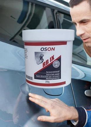 Пластичный герметик типа пластилин oson rb ix серый 250g    показать черновики