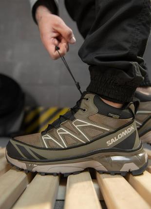 Зимние термо кроссовки salomon oliva