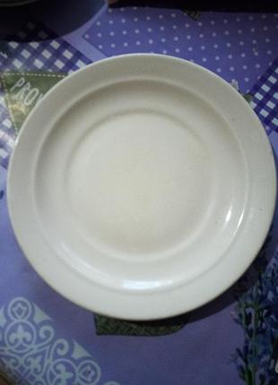 Тарілка обідня кераміка вінтаж минуле століття