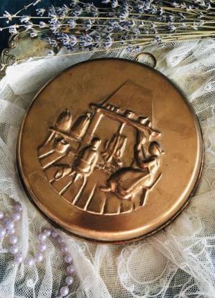 🔥 форма 🔥 для випічки вінтажна мідна швеція