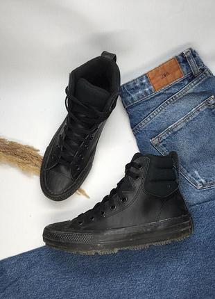 Кеды converse! оригинал, кожа