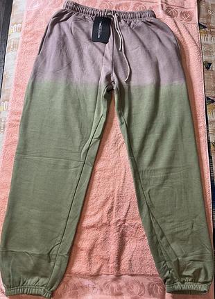 Утепленные спортивные штаны, джоггеры р. м