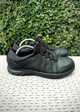 Skechers relaxed fit кроссовки 37 размер черные фирменные