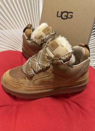 Угги lowmel sneaker chestnut 38, ореховые