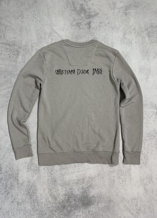Christian dior стильный женский свитшот