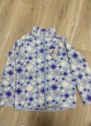 Флісова тепла кофта ельза холодне серце frozen оригінал