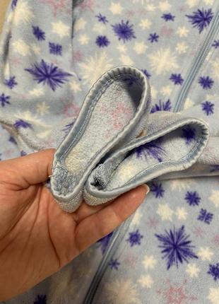 Флисовая теплая кофта ельза холодное сердце frozen оригинал 2