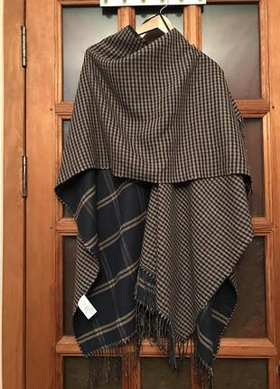 Двобічне пончо палантин накидка opus