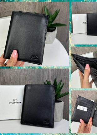 Мужской кошелек мужской кожаный клатч портмоне люкс качество, md кошелек из натуральной кожи