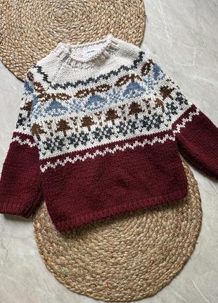 Уютный свитер от zara 3-4 года