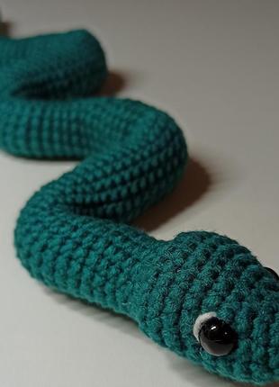 Змея, символ 2025 года, ручной работы