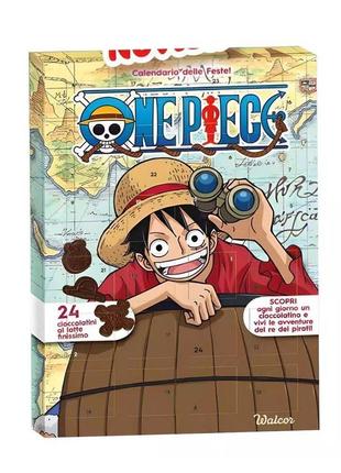 Адвент календарь walcor one piece advent calendar 220g