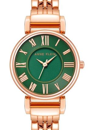 Женские часы anne klein ak/2158gnrg rose gold-tone bracelet