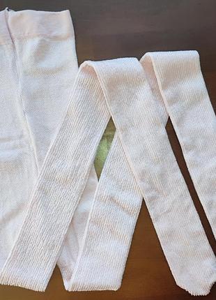 Колготы новые праздничные для девочки 122-128см
