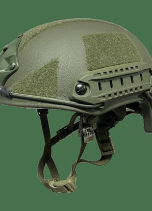 Шолом fast nij iiia uhmwpe олива з підвісною системою team wendy