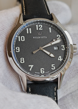 Чоловічий годинник wyler vetta wv0048 100m 43mm swiss made