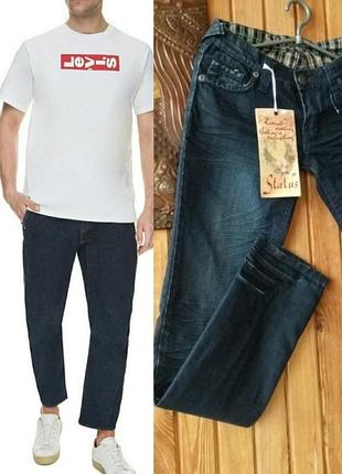 Status джинси чоловічі темно-синього кольору