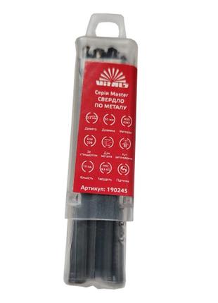 Свердло по металу hss 4341 3.2 (10 од.) vitals master