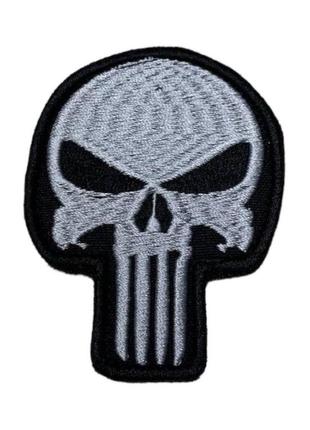 Шеврон каратель на липучке/ нашивка punisher