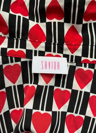 Рубашка с сердечками5 фото