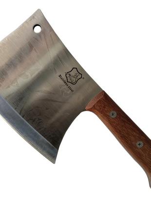 Топор кухонный разделочный dynasty chef 33см, профессиональный