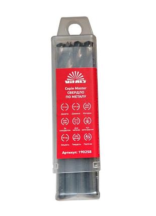 Свердло по металу hss 4341 7.0 (10 од.) vitals master