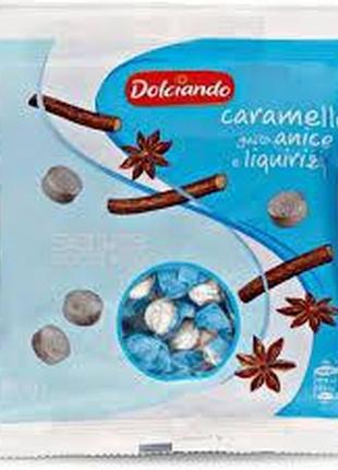 Леденцы dolciando caramelle anice liquirizia senza zucchero 80g