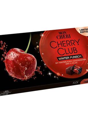 Цукерки mon cheri cherry club winter punsch 157g