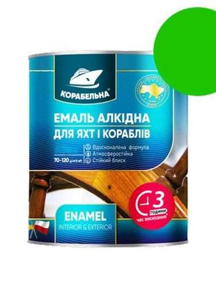 Емаль алкідна пф-115 світло-зелений 0,25кг тм корабельна