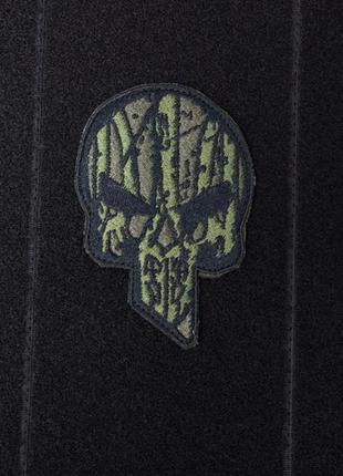 Велкро панель 30*50см - черная, для шевронов, патчей, для коллекции