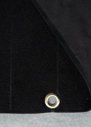 Велкро панель 30*50см - черная, для шевронов, патчей, для коллекции