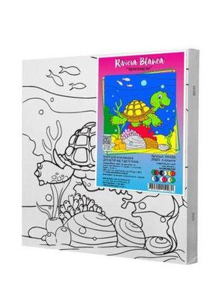 Дитячий набір для розпису "черепашка", 25х25 см