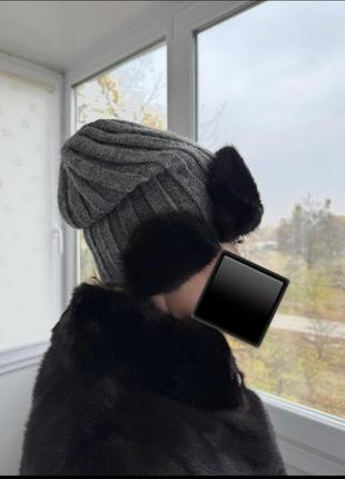 Шапка з норкою