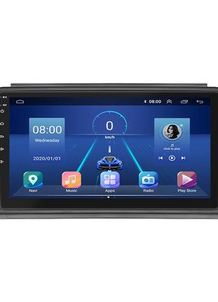 Штатная магнитола lesko для smart fortwo 451 2007-2010 экран 9" 4/64gb 4g wi-fi gps top смарт форту