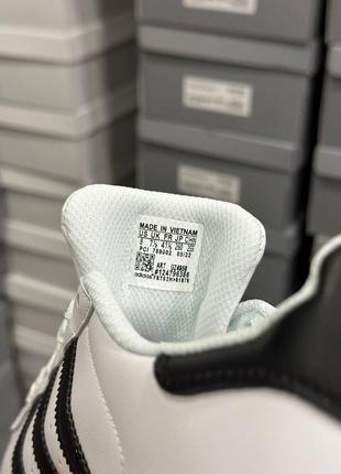 Adidas superstar 'white black'3 фото