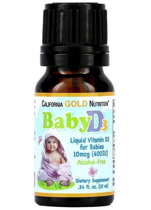 Вітамін d3 для дітей california gold nutrition7 фото