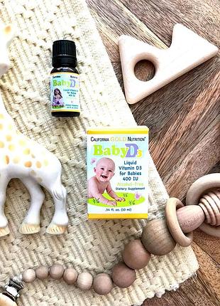 Вітамін d3 для дітей california gold nutrition9 фото