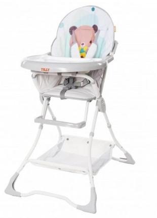 Стул для кормления tilly buddyt-633/2 azure bear 102х68х60 см