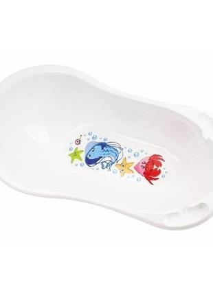 Ванночка технок  арт.9444 біла розмір 90х50х30 см