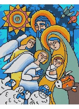 Картина діамантова santi  різдво   40х50см на підрамнику
