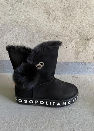 Sale💙 угги черные зимние новые размер 36, 38