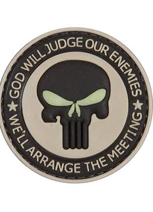 Шеврон/патч kombat uk god will judge patch (kb-gwjp)