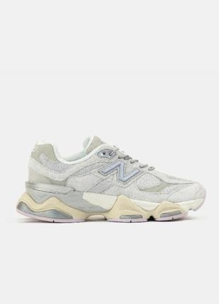 Кросівки new balance 9060 grey beige pink