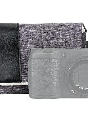 Защитный футляр - чехол jjc cb-r1gr для камер canon powershot g7x, g7x mark ii, sx720, sx730