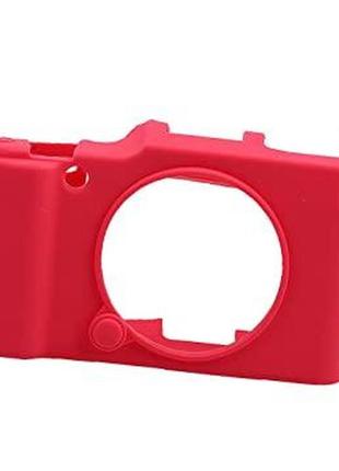 Защитный силиконовый чехол для фотоаппаратов fujifilm xa2, xa1, xm1, xm2 - красный