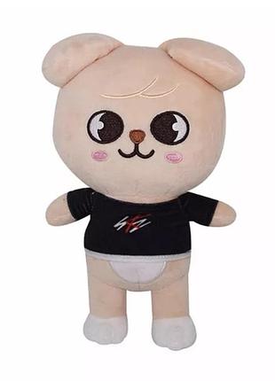 Сен мін поппім 20 см stray kids серії skzoo мягкая игрушка стрей кидс собачка puppym собачка бродясі діти