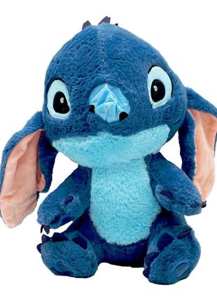 М&#039;яка дитяча іграшка "стіч" stch-35 синій 35 см