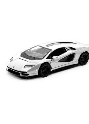 Машинка lamborghini countachl металлическая инерционная 4 цвета kt5437w