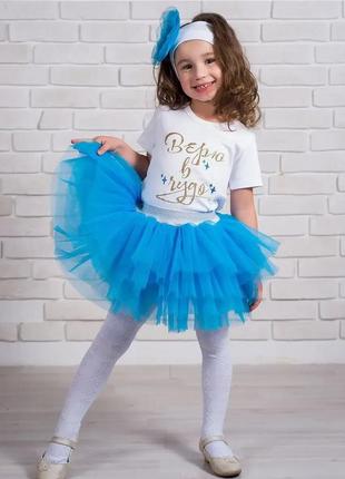 Фатиновая юбка снежинка ❄️❄️❄️